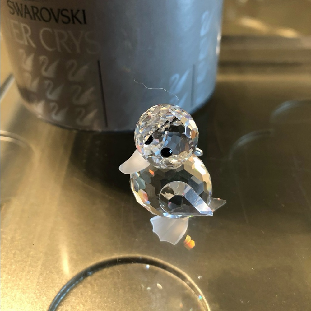SWAROVSKI RETIRED SET OF 3 MINIATURE DUCKS